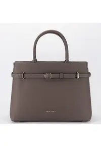 Geanta taupe inchis dama CM7742 12 Maro taupe - 23x30x12