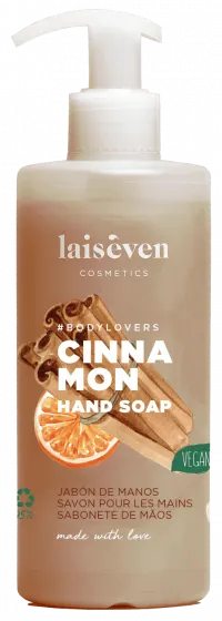 Sapun lichid pentru maini cu aroma de scortisoara, 400ml, Laiseven