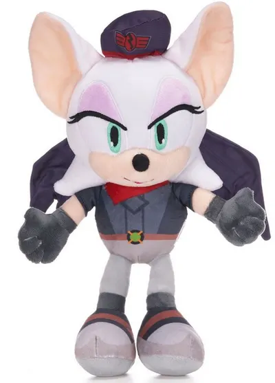 Figurină de pluș SEGA Games: Sonic the Hedgehog - Rebel Rouge (Sonic Prime), 30 cm