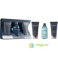 Set Cadou Daily Essentials GC Homme Fine Grooming Gel de Dus 100ml + Sampon pentru Par si Barba 100ml + Spuma de Baie 100ml