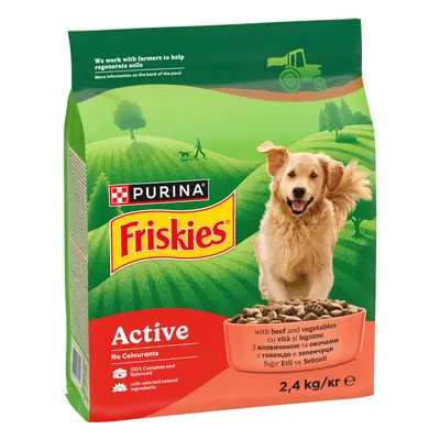 Friskies Dog Adult Active 2.4 kg