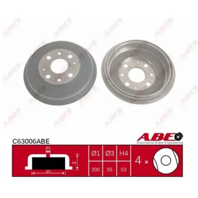 Tambur frana ABE C63006ABE