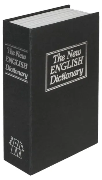 Cartea seif Out of the Blue - The New English Dictionary, sortiment