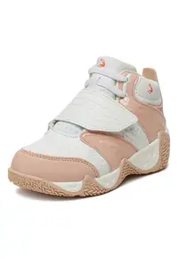 Pantofi sport copii - alb - material sintetic - sistem inchidere Velcro