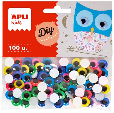 Ochisori miscatori APLI - Colorati, autoadezivi, ø10 mm, 100 de bucati