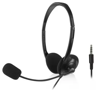 Căști cu microfon ACT – AC9330, negre