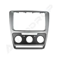 Ramă adaptoare Skoda Octavia 2 Facelift (Manual A C) 2009-2013 - fațetă 213 133 (RNS 510 RCD 330), montaj dedicat