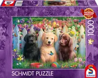 Puzzle Schmidt din 1000 piese - Căței drăguți