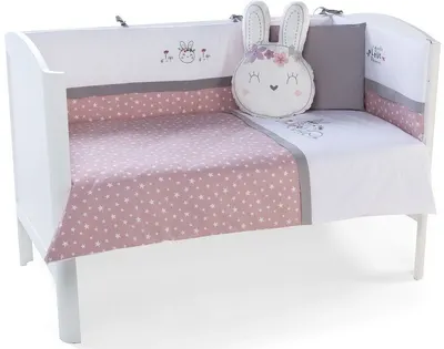 Set 5 piese lenjerie de pat Funnababy - Girls Love