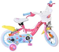 Bicicletă pentru copii cu roți ajutătoare E & L cycles - Peppa Pig, 12''