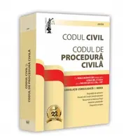 Codul civil. Codul de procedura civila 2026. Editie tiparita pe hartie alba