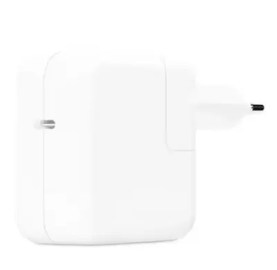 Incarcator laptop Apple MW2G3ZM/A, 30W, USB-C (Alb)