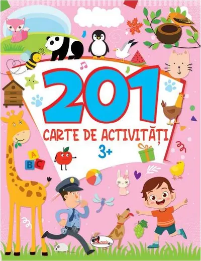 201 carte de activități 3+ - Paperback brosat - Dreamland Publications