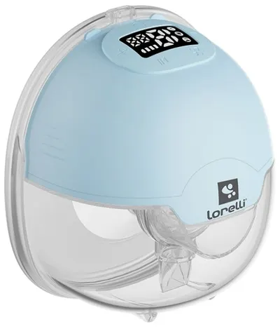 Pompă electrică de sân Lorelli - Hands Free, Aya, albastru