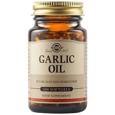 Ulei de usturoi, 100 capsule, Solgar