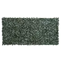 Outsunny Gard Artificial în Rolă pentru Balcon și Grădină din PE anti-UV, Gard Viu Fals cu Frunze, 300x150 cm, Verde | Aosom Romania