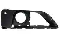 Grila bara fata stanga cu locas lampa ceata, cu locas senzor parcare, plastic, negru, LUXURY potrivit BMW 2 Active Tourer F45, F46, 2 Gran Tourer F46