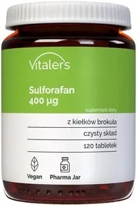 Sulforafan, 400 mcg, 120 comprimate, Vitaler's