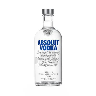 Vodka Absolut Blue 40% alc. 0.7l