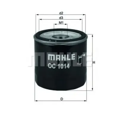 Filtru ulei MAHLE ORIGINAL OC 1014