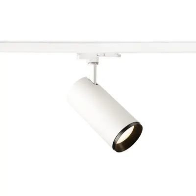 Iluminat decorativ pe sina, NUMINOS Melodii L, alb sistem 3 faze alb / negru lumina 4000K 24 °