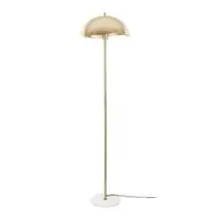 Lampadar auriu cu abajur din metal (înălțime 154 cm) Waved – Leitmotiv