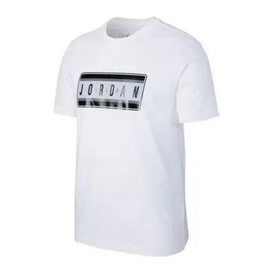 Tricou universal cj6246100 cu mânecă scurtă alb bărbătesc