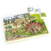 Puzzle Lumea dinozaurilor Hubelino (35 piese)