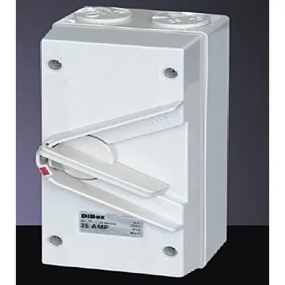 Intrerupator sarcina ON/OFF in cutie 1 pol n1 pol - 4 - 250V - 63A (mm)n162x80x74mm