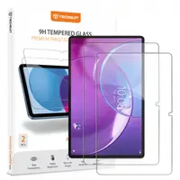Folie de protectie Ecran Techsuit ArmorGlass CrystalHD pentru Lenovo Idea Tab Pro Gen 2, Sticla Securizata, Full Glue, Set 2 bucati