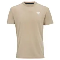 Tricou casual 22gratsa5 cu mânecă scurtă bej bărbătesc