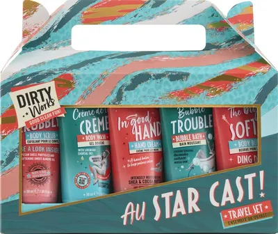 Dirty Works Set cadou All Star Cast, 5 piese