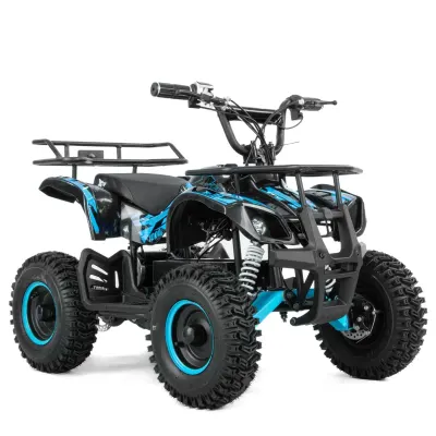 Atv electric copii XTR E-M7 800W, culoare negru albastru