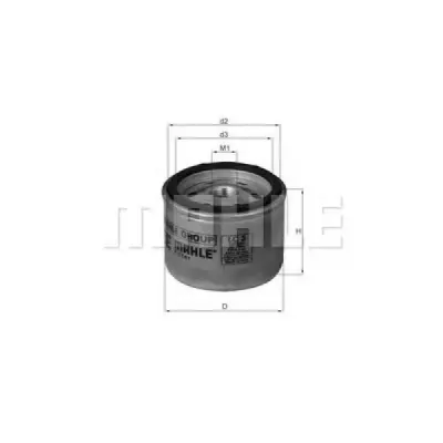 Filtru aer MAHLE ORIGINAL LC 3