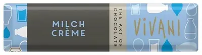 Baton de ciocolată cu lapte organică, 40 g, Vivani