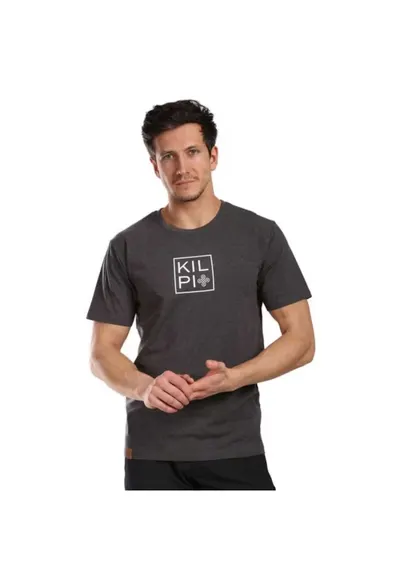 Tricou sport barbati Vibe - gri inchis - bumbac - Gri inchis