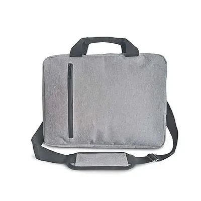 Geanta laptop, gri, 40x31x11 cm, Offishop