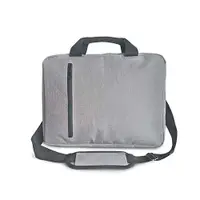 Geanta laptop, gri, 40x31x11 cm, Offishop