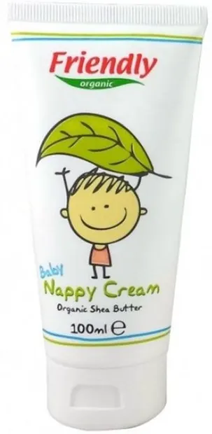 Crema de fundulet Friendly Organic - Cu unt de shea, 100 ml