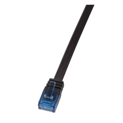 Cablu UTP Logilink AWG32, cat.6, 7.50 m (Negru)