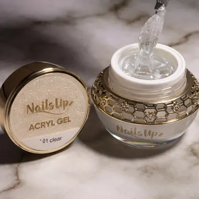 Acryl Gel Clear Nailsup 30g - 01
