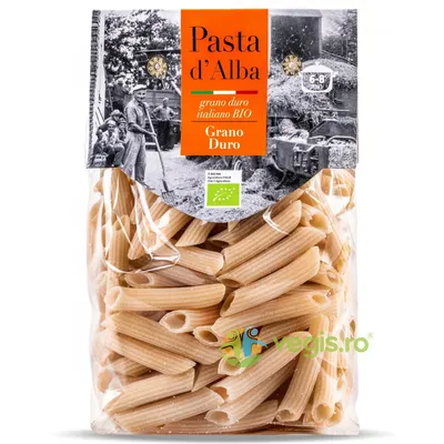 Paste Penne din Grau Dur Ecologice/Bio 250g