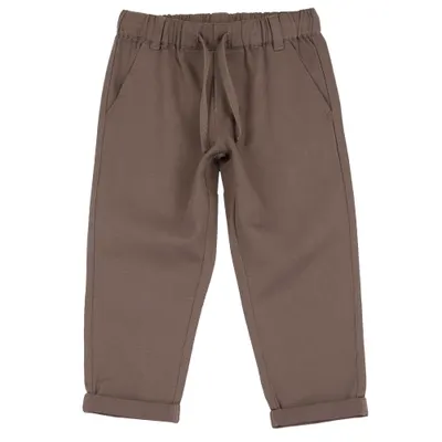 Pantaloni copii Chicco, maro deschis, 02062-70MC