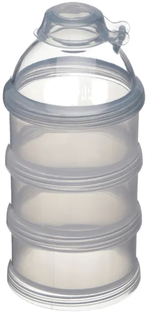 Dozator de lapte praf cu trei niveluri Vital Baby - Transparent