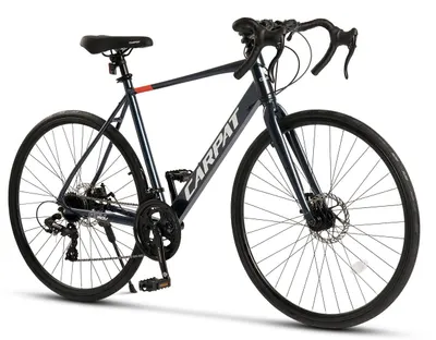 Bicicletă de șosea 2x8v Carpat ADV 28" Albastru