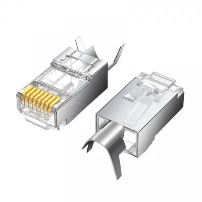 Conector Retea UGREEN NW123, RJ45, Cat6A/7, Set 10 bucati