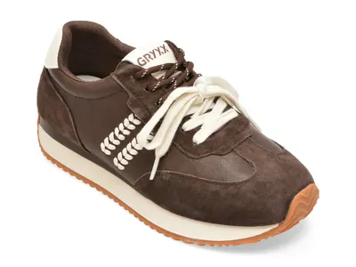 Pantofi sport GRYXX maro, 2588091, din piele naturala