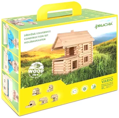 Model de asamblat din lemn Walachia - Vario: Mini masiv, 91 piese (12 variante)