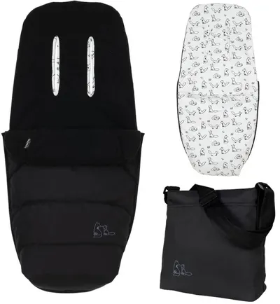 Set sac de iarnă și geantă pentru cărucior Cosatto - Foxed