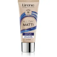 Lirene ALL DAY MATT! Make-up lichid matifiant pentru un efect de lunga durata culoare 12 Natural 30 ml